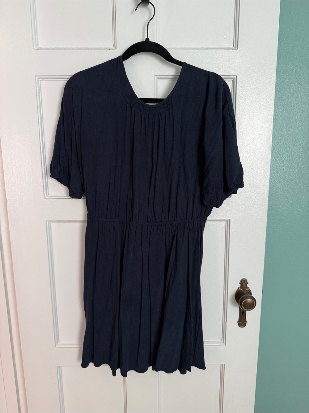 Madewell Navy Short Mini Dress
